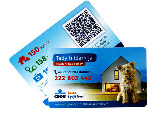 ISO 현명한 플라스틱 RFID 아이코드 비접촉식 지불 카드